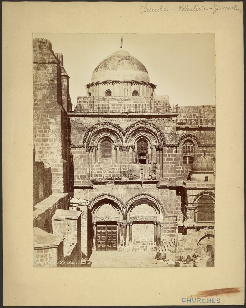 Saint-Sépulcre, Jérusalem - Félix Bonfils