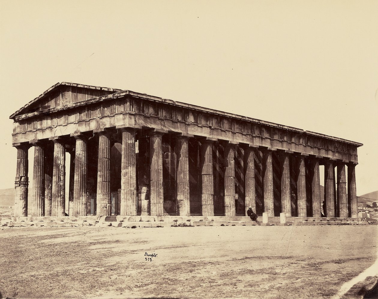 Temple de Thésée - Athènes. [Héphaïstion] - Félix Bonfils