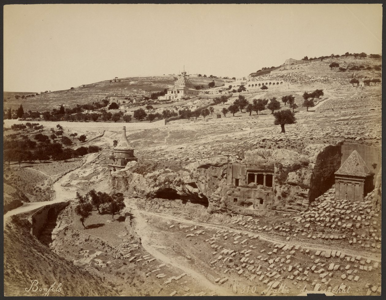 Vallée de Josaphat - Félix Bonfils