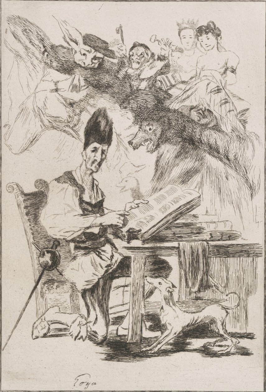 Don Quichotte, 1860 - Felix Bracquemond