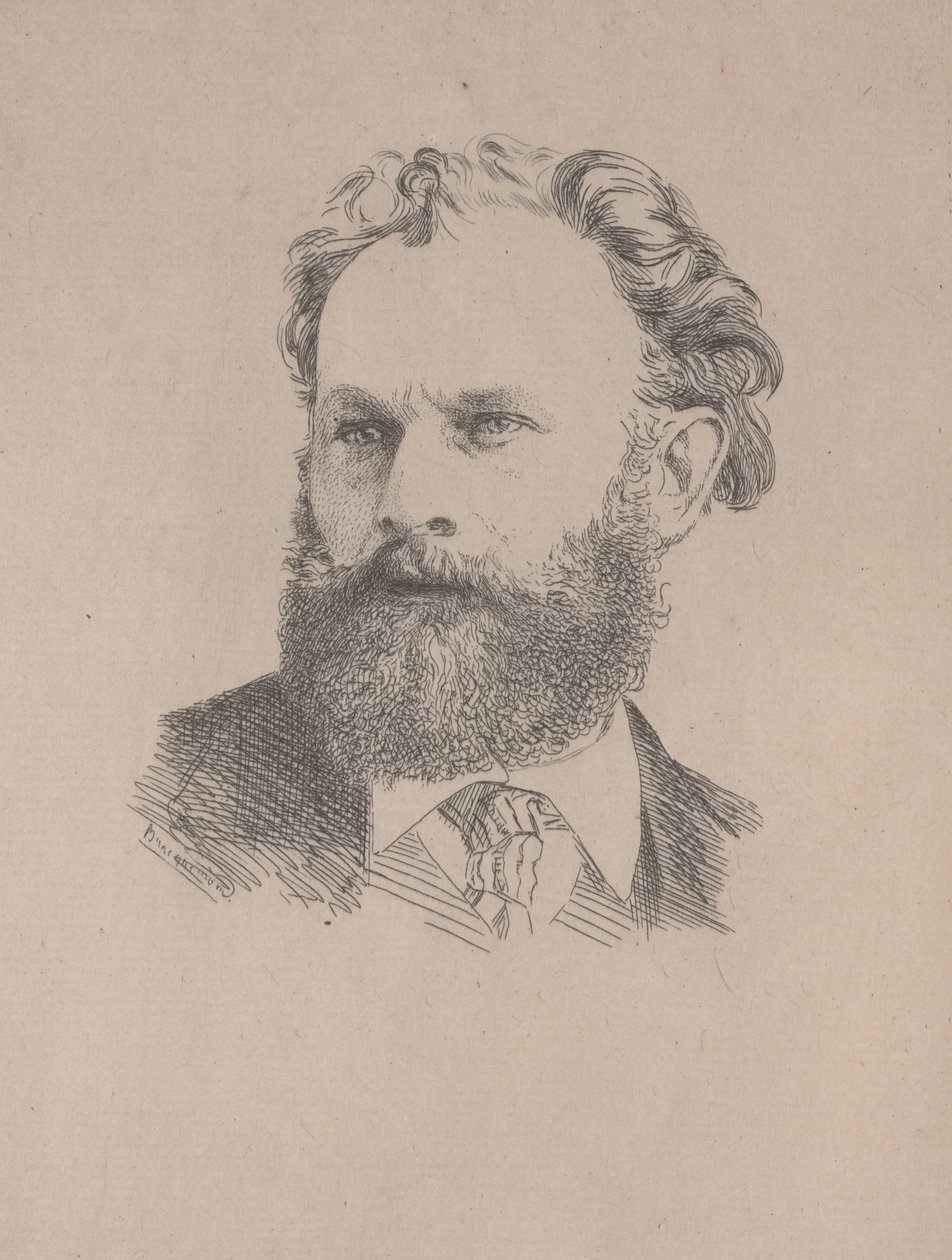Portrait de Manet - Felix Bracquemond