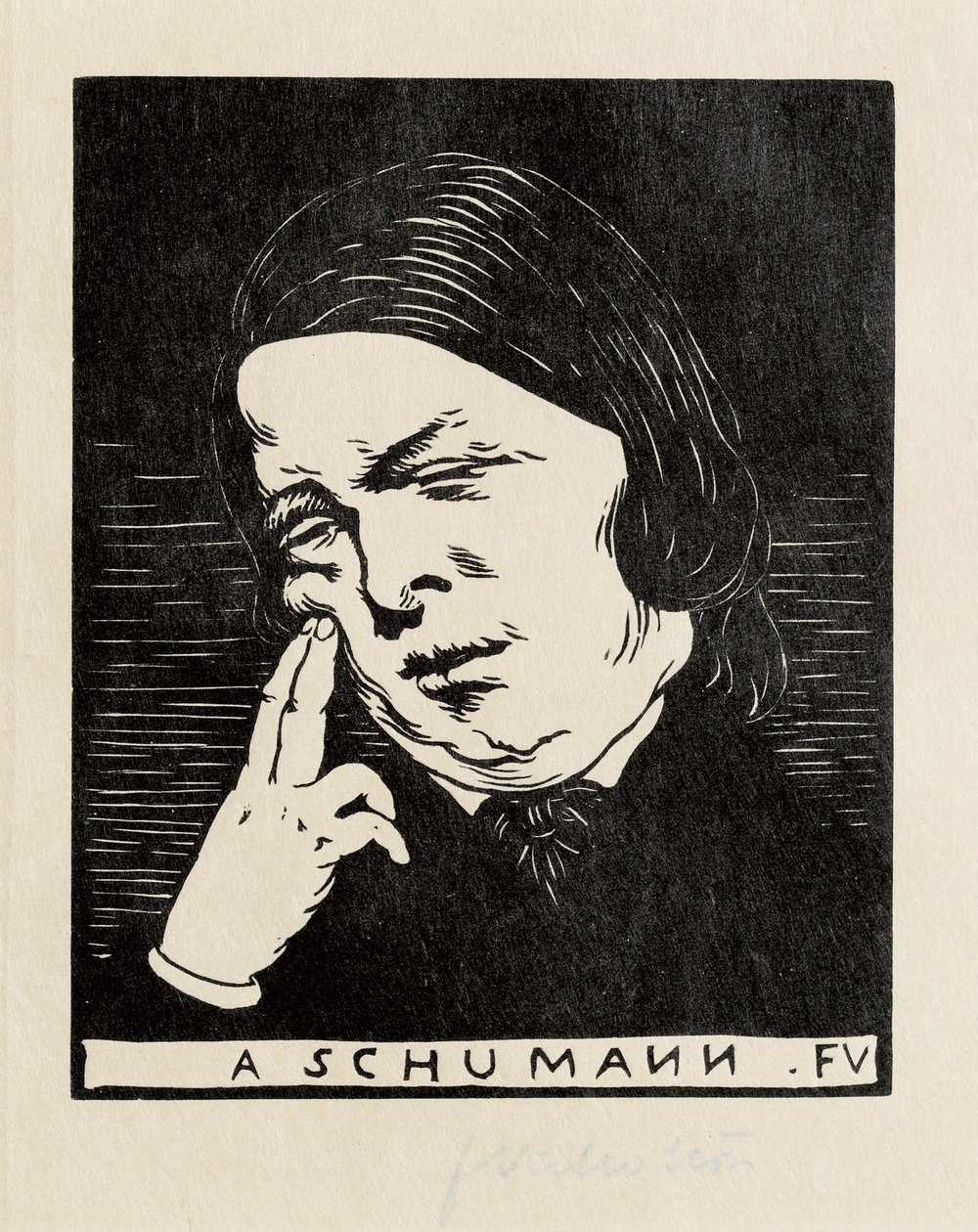 À Schumann - Felix Edouard Vallotton