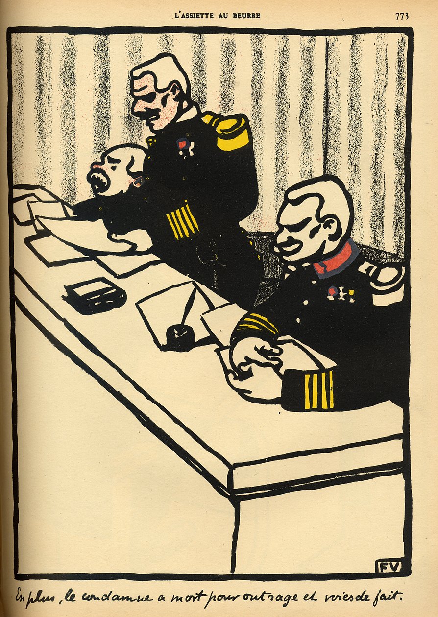 Un tribunal militaire prononce une sentence de mort, de 