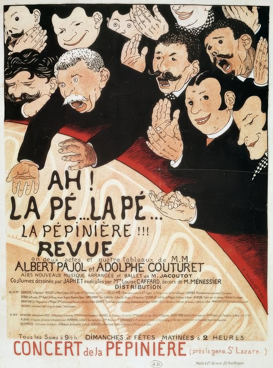 Ah! la Pépinière - Felix Edouard Vallotton