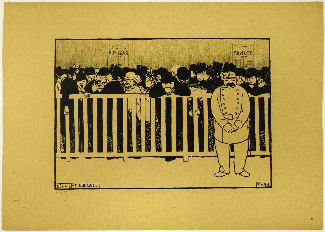 Guichet - Felix Edouard Vallotton