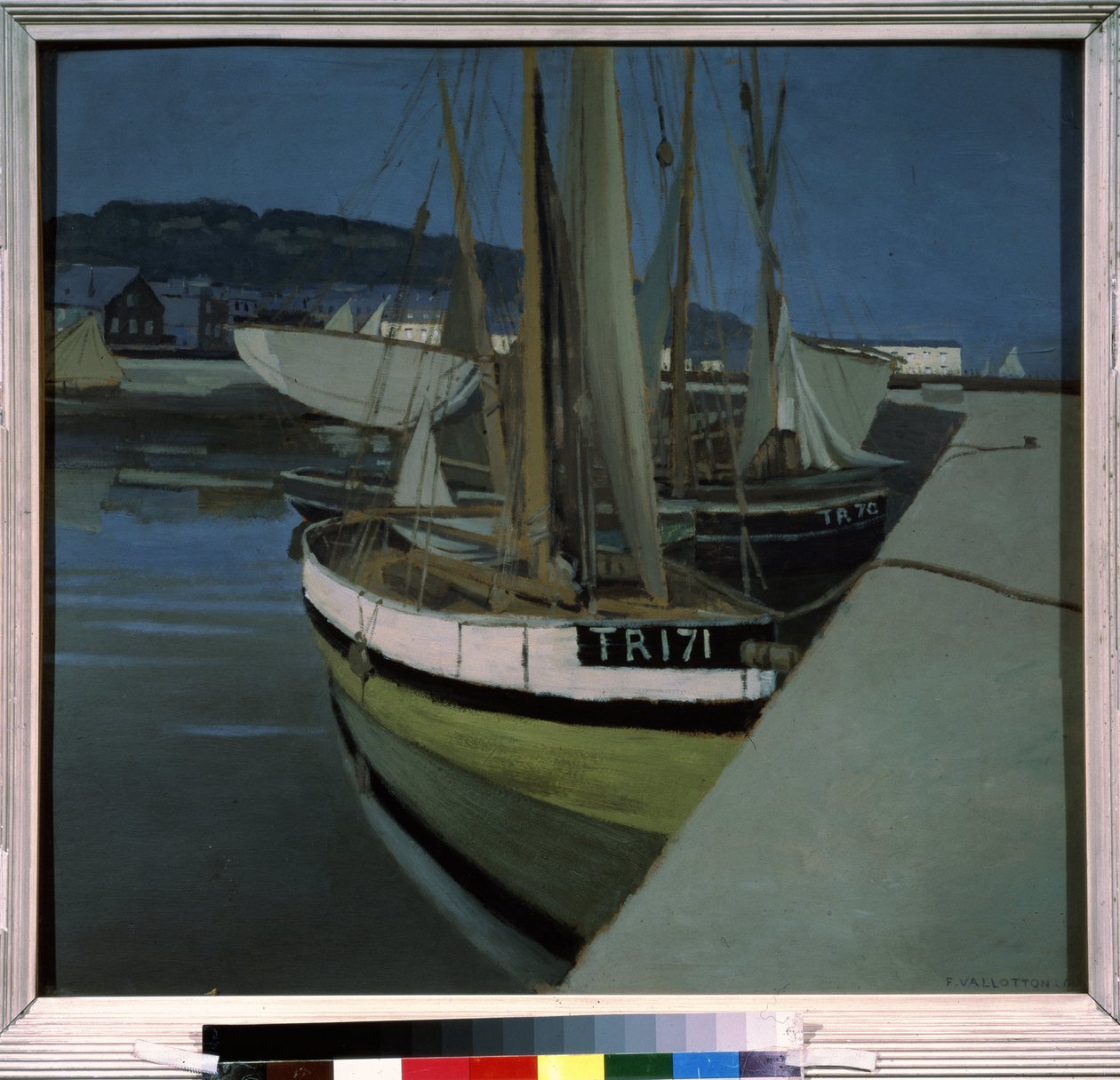 Le port - Felix Edouard Vallotton
