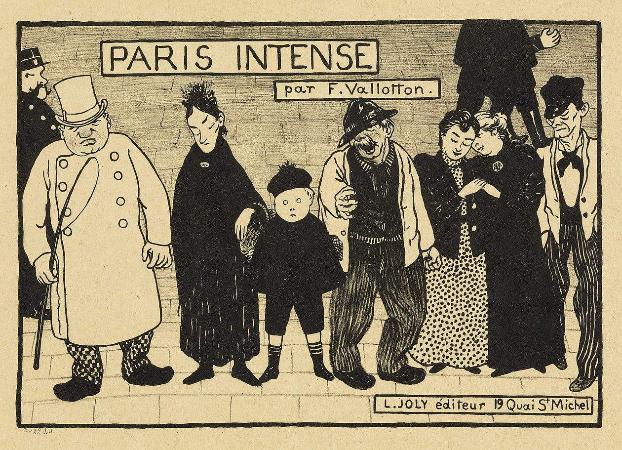 Paris intense, 1893-94 - Felix Edouard Vallotton