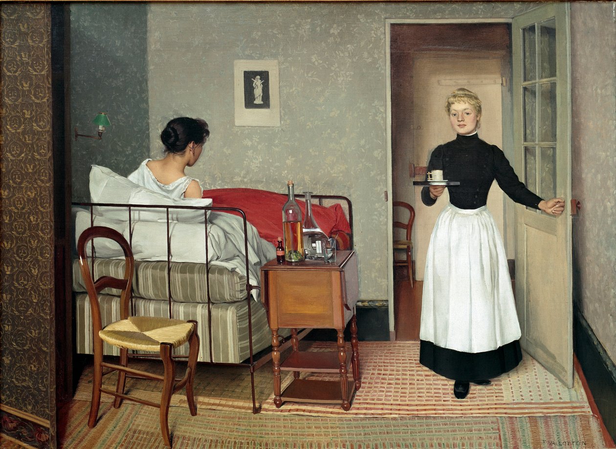 Le patient (Hélène Chatenay) - Felix Edouard Vallotton