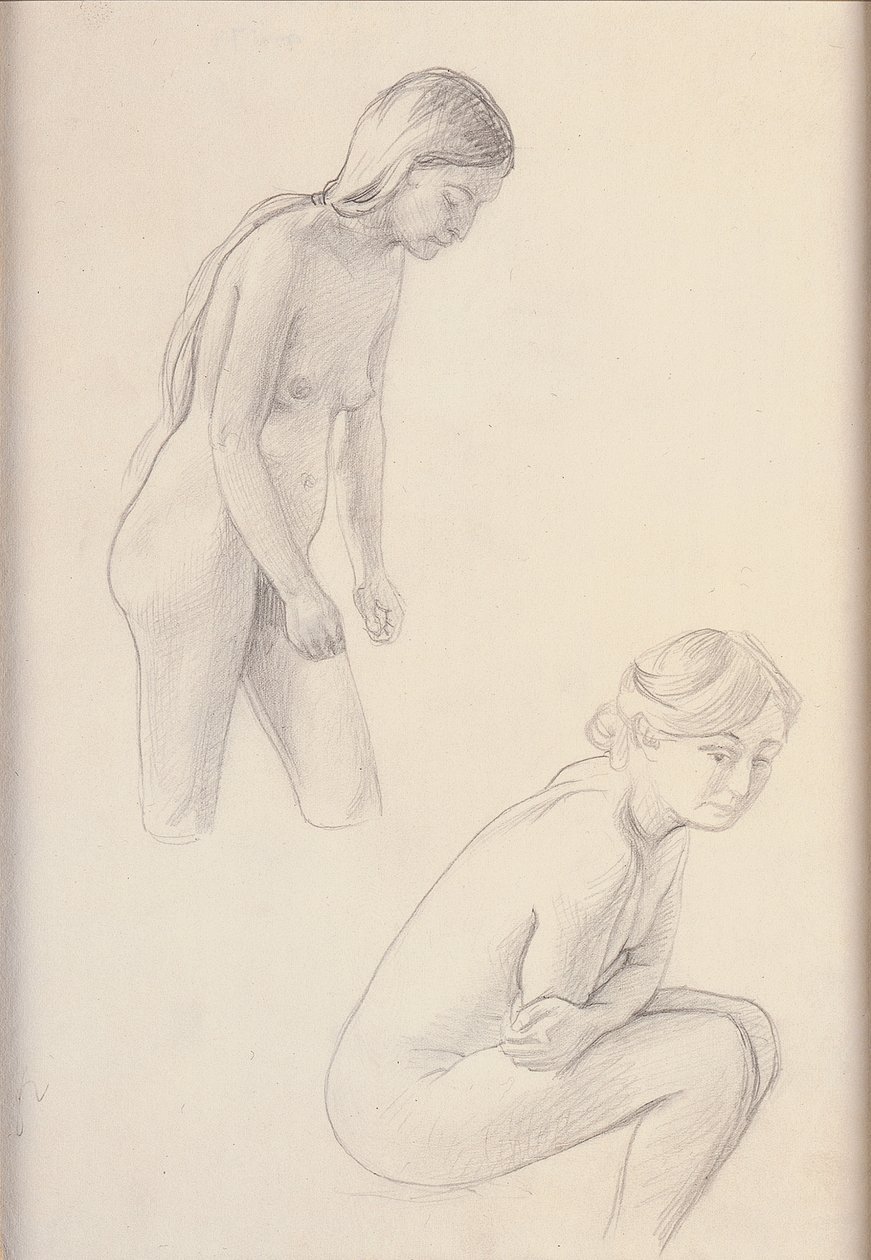 Deux nus - Felix Edouard Vallotton
