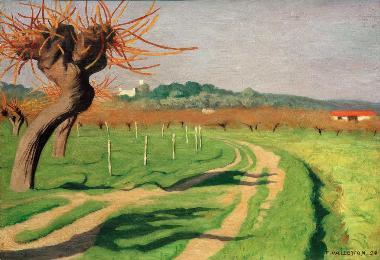 Vallée de la Cagne - Felix Edouard Vallotton