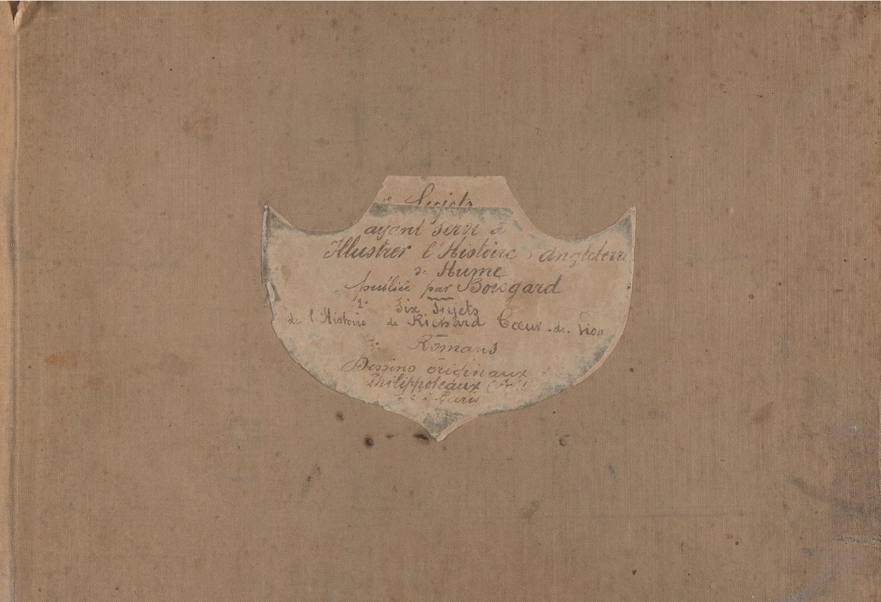 Album de 107 dessins préparatoires pour illustrer l