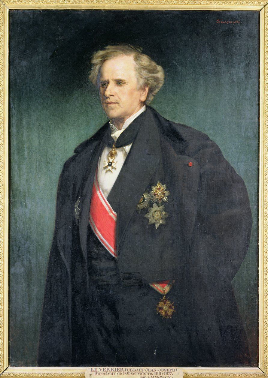 Urbain Le Verrier (1811-77) - Felix Henri Giacomotti
