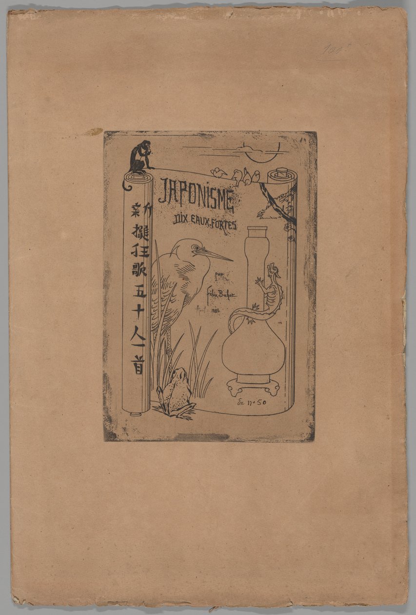 Couverture du Japonisme - Felix Hilaire Buhot