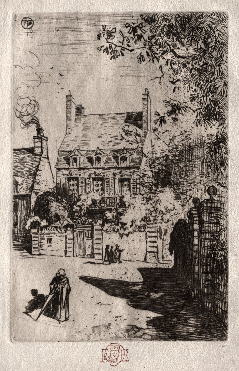 En Province : La Maison à Orléans - Felix Hilaire Buhot