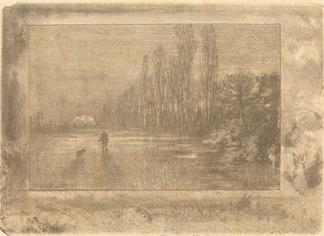 Le Petit Chasseur - Felix Hilaire Buhot