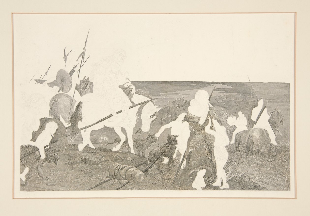 Traversée de la plaine - Felix O. C. Darley