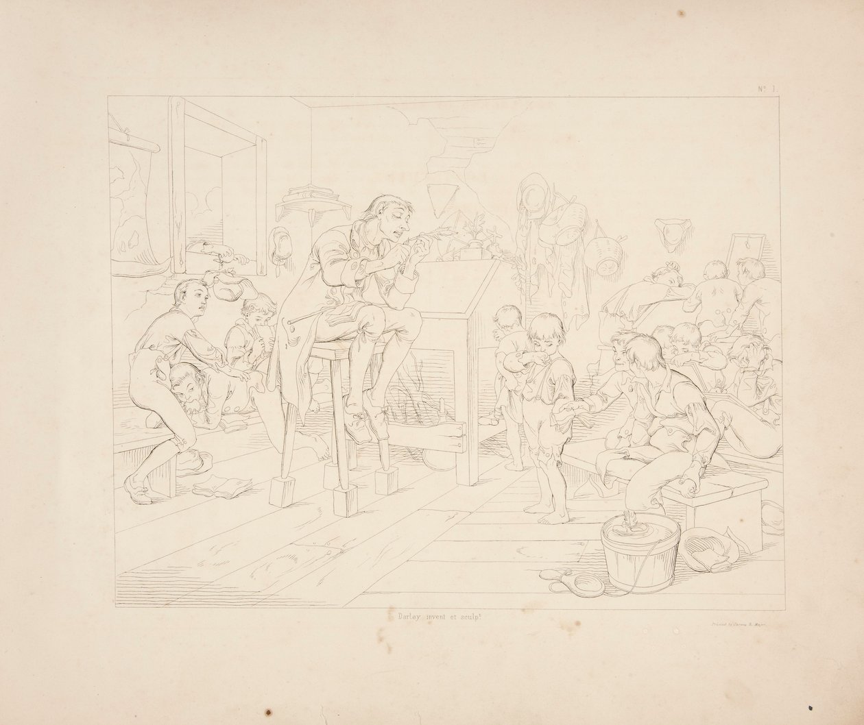 La Légende de Sleepy Hollow, feuille 1 de 6 - Felix O. C. Darley