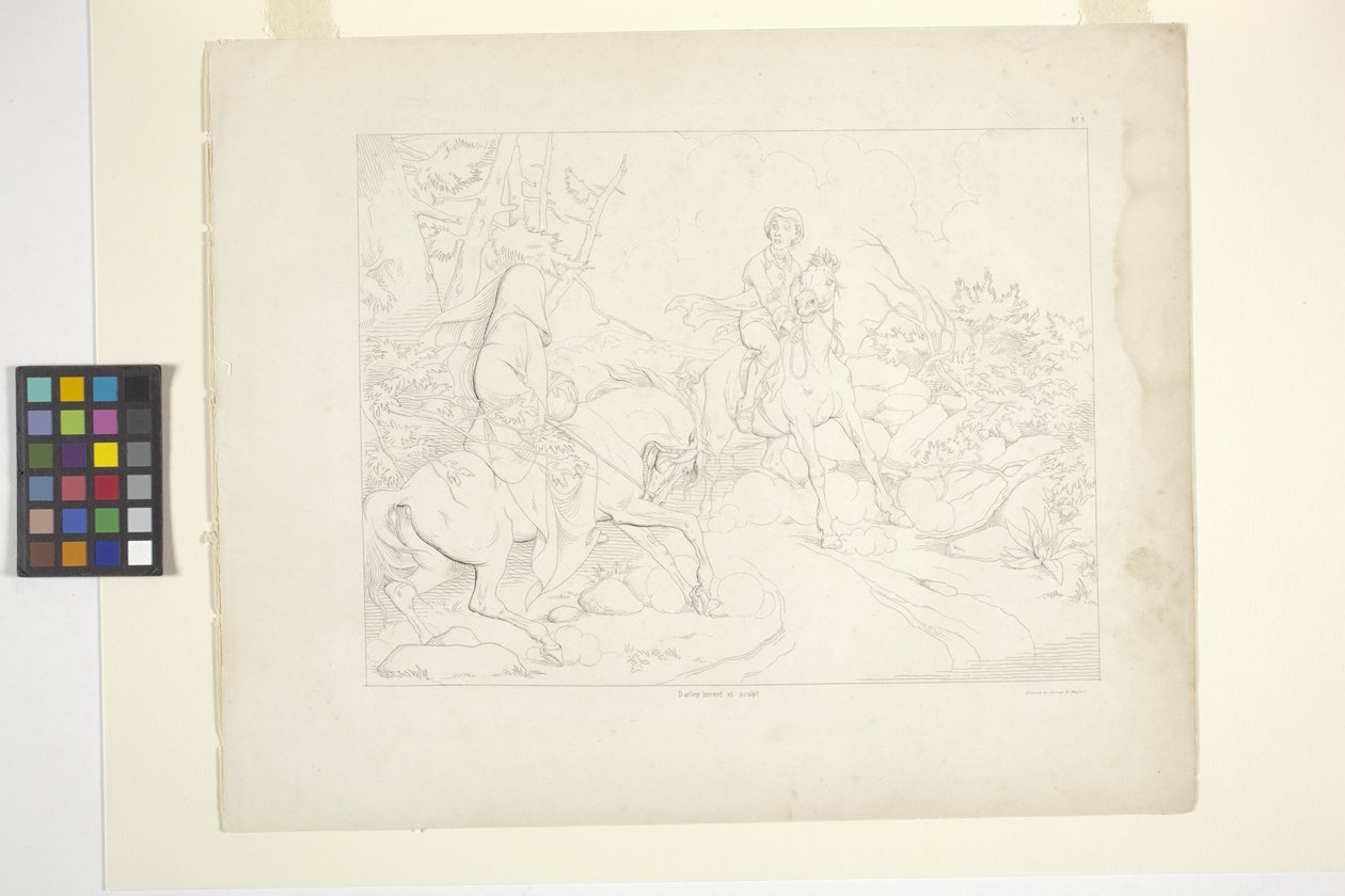 Illustrations de la légende de Sleepy Hollow, planche 5 - Felix Octavius Carr Darley