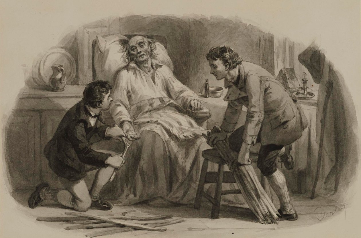 Parabole des bâtons - Felix Octavius Carr Darley