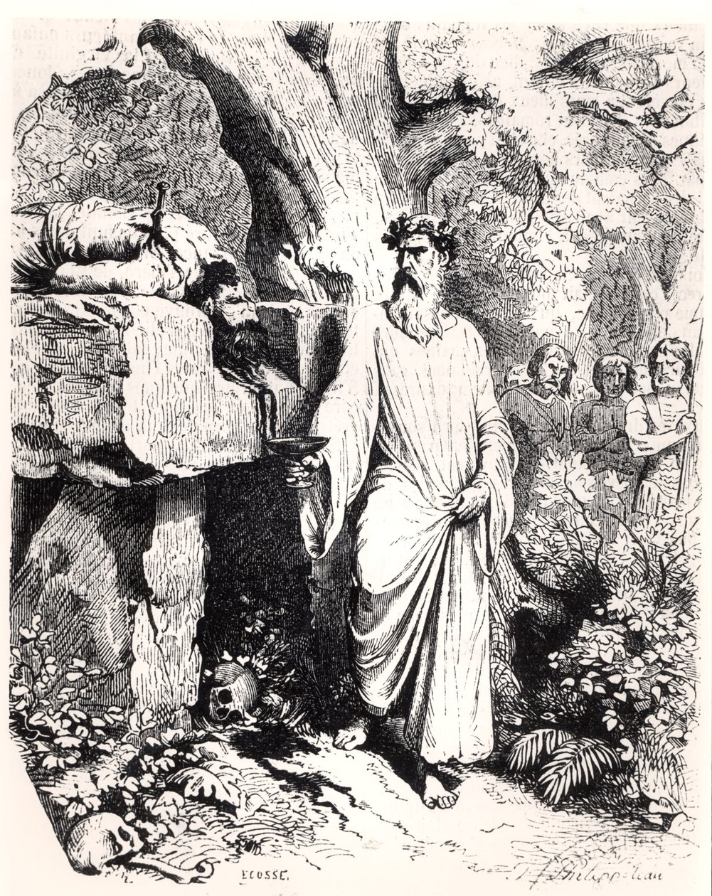 Sacrifice humain par un druide gaulois, de 