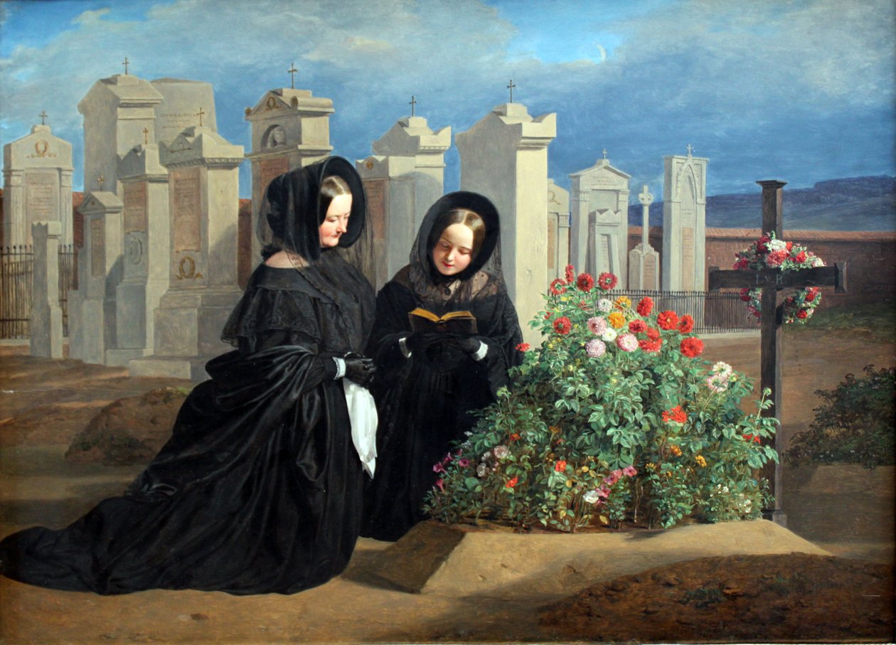 Le jour des morts - Ferdinand Georg Waldmuller
