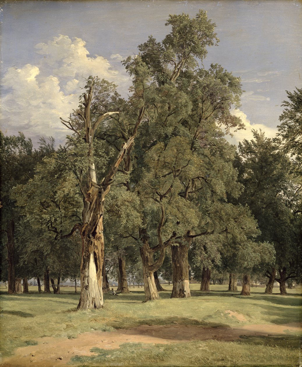 Ormes au Prater - Ferdinand Georg Waldmuller