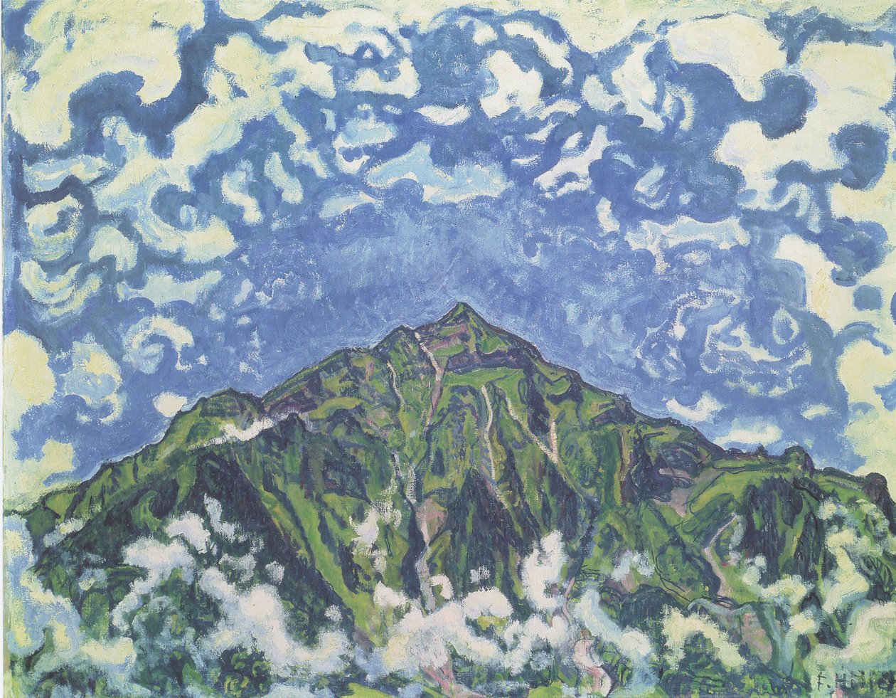 Le Niesen - Ferdinand Hodler