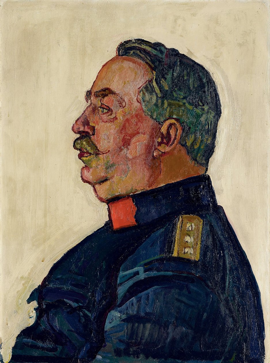 Portrait du Général Ulrich Wille - Ferdinand Hodler