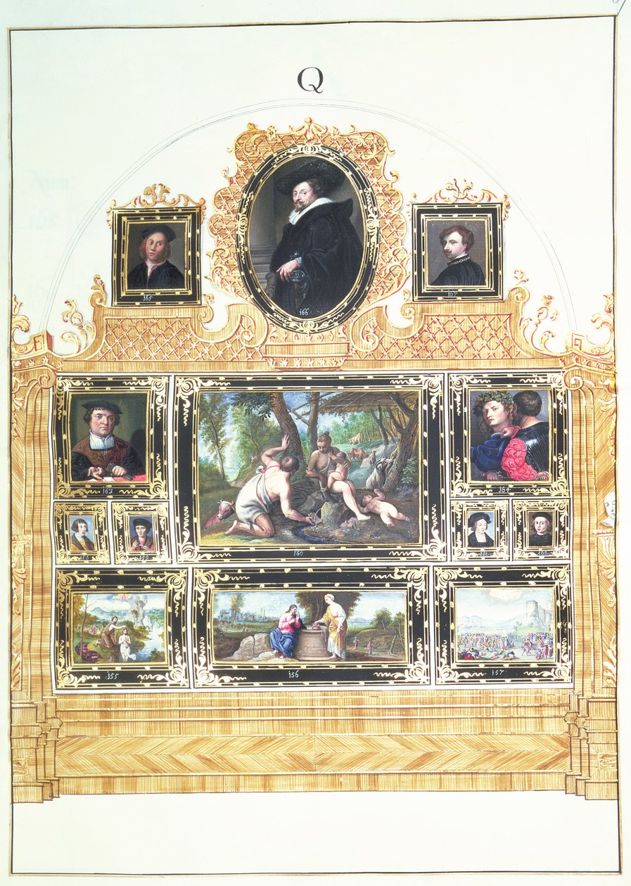 Livre I f.Q Inventaire peint de la collection de l
