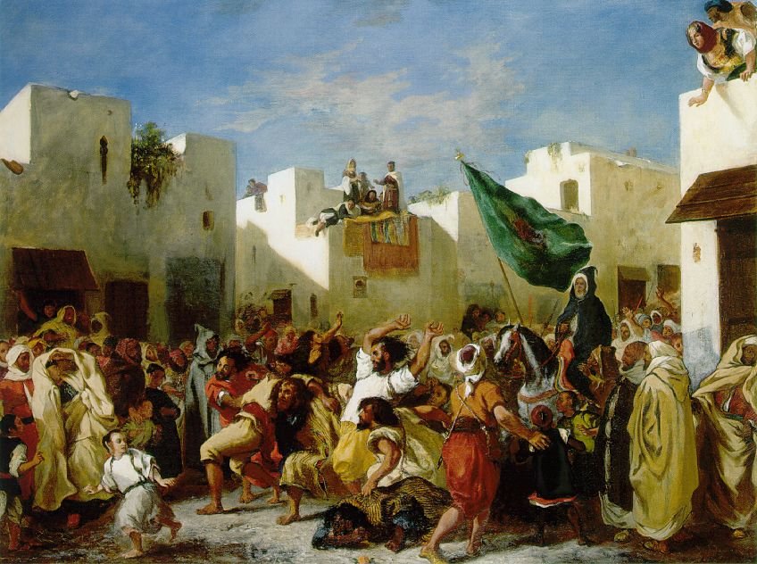 Fanatiques de Tanger - Ferdinand Victor Eugene Delacroix