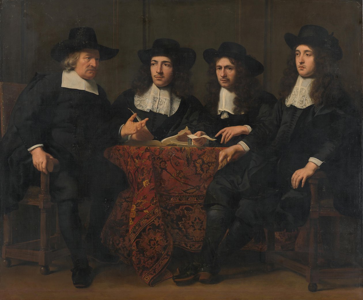 Les régents de la léproserie - Ferdinand Bol