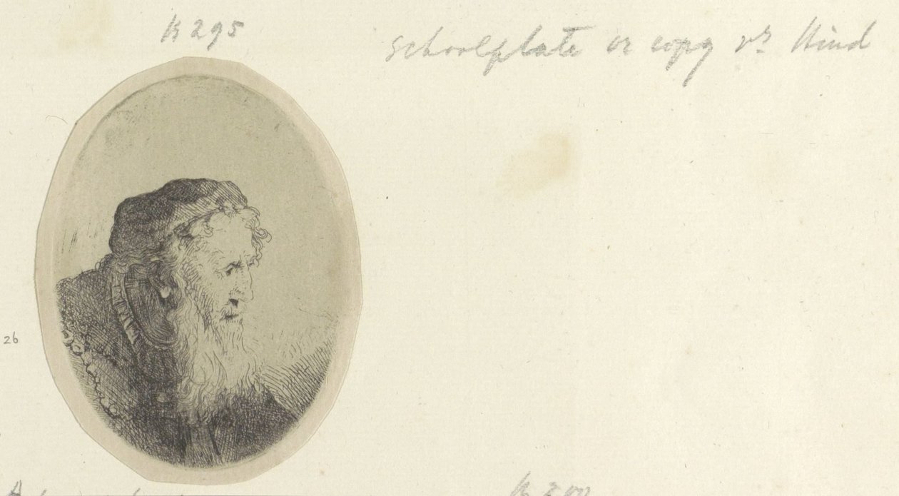 Vieil homme avec une barbe - Ferdinand Bol
