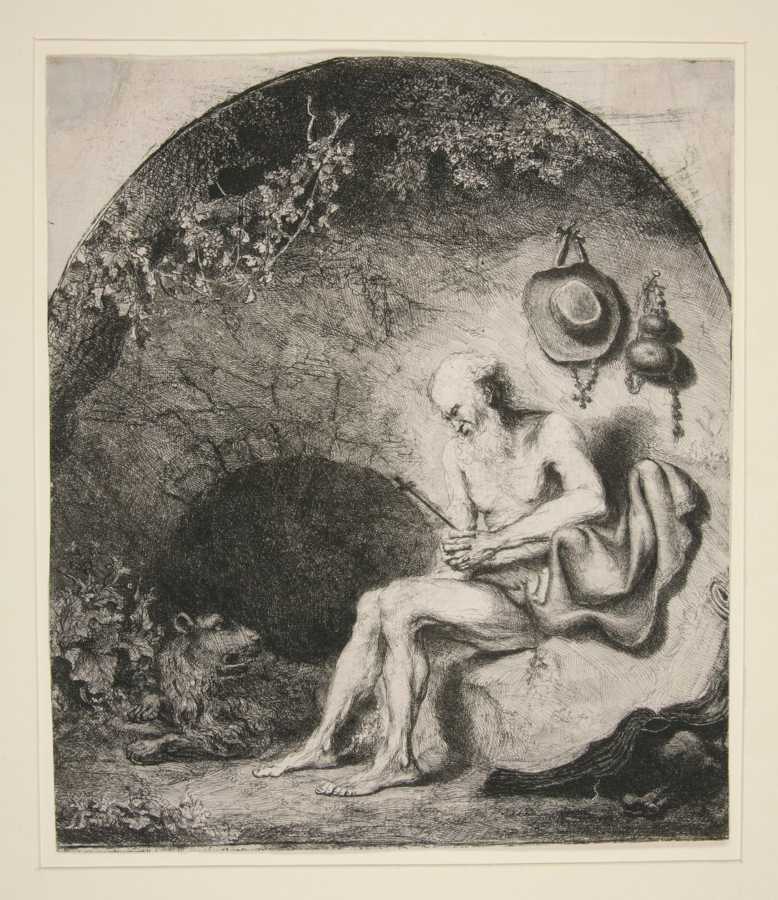 Saint Jérôme dans la grotte - Ferdinand Bol