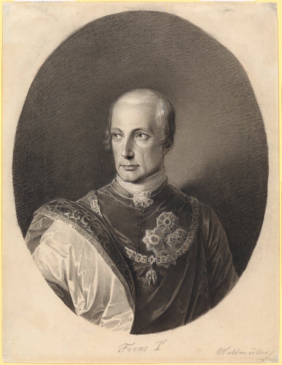 François Ier (1768-1835, empereur du Saint-Empire romain germanique François II de 1792-1806, empereur d