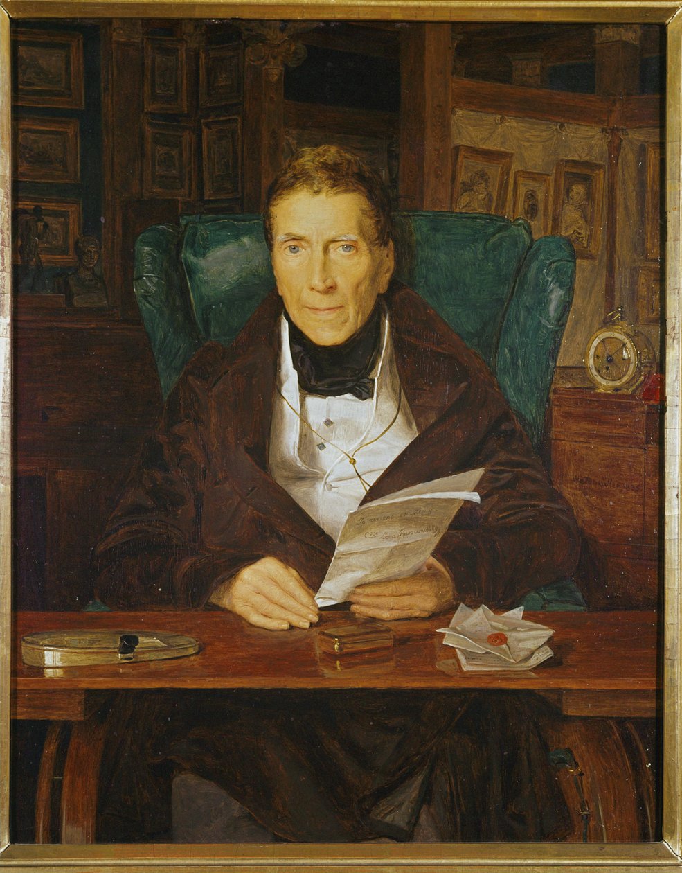Andre Cyrillowitch Prince Razumovsky (huile sur toile)