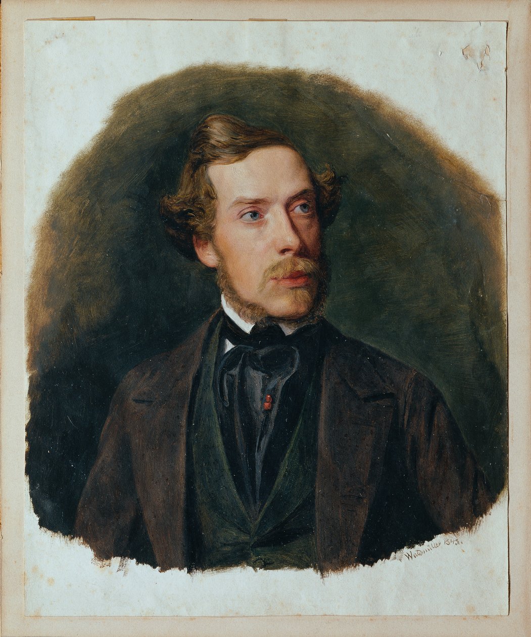 Gustav Barth, maître de chœur de la Société chorale masculine de Vienne - Ferdinand Georg Waldmuller