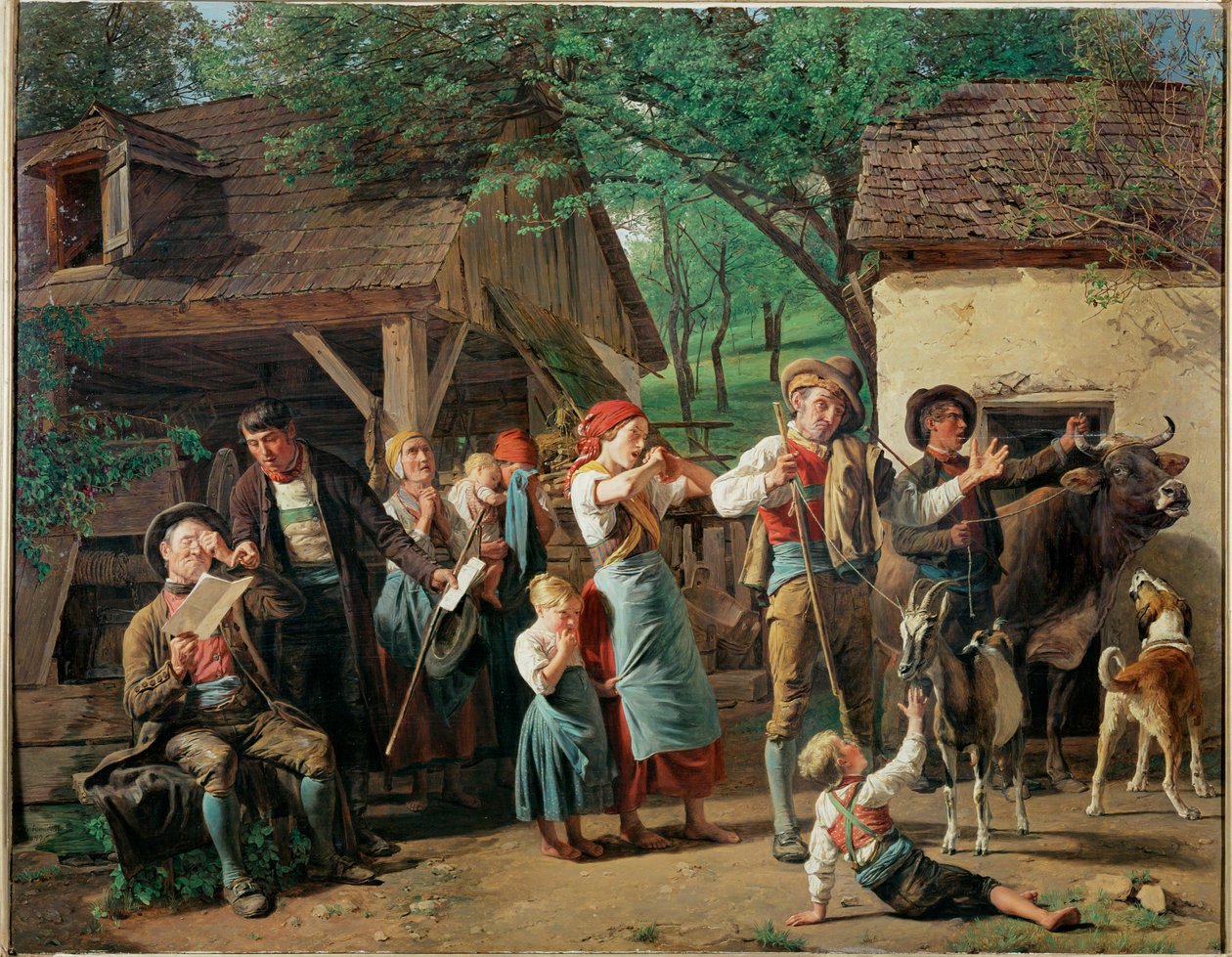 Confiscation des biens - Ferdinand Georg Waldmuller