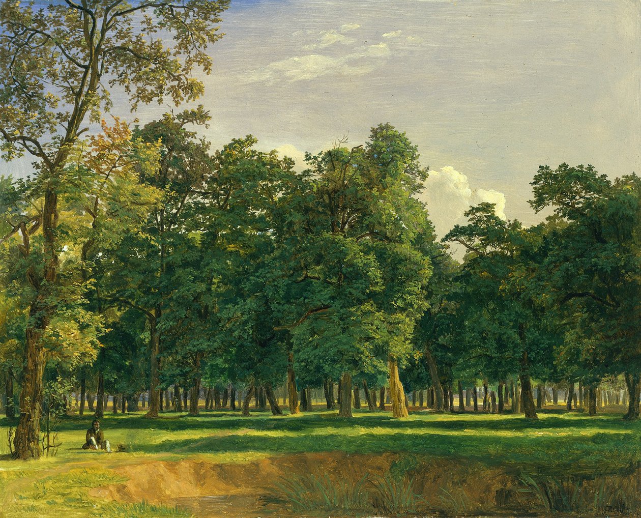 Paysage du Prater - Ferdinand Georg Waldmuller