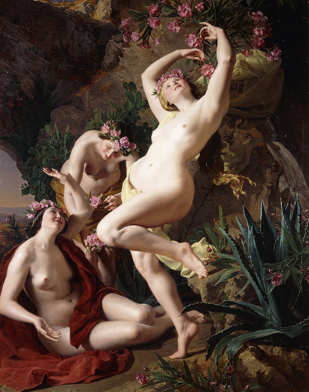 Les Nymphes dans l