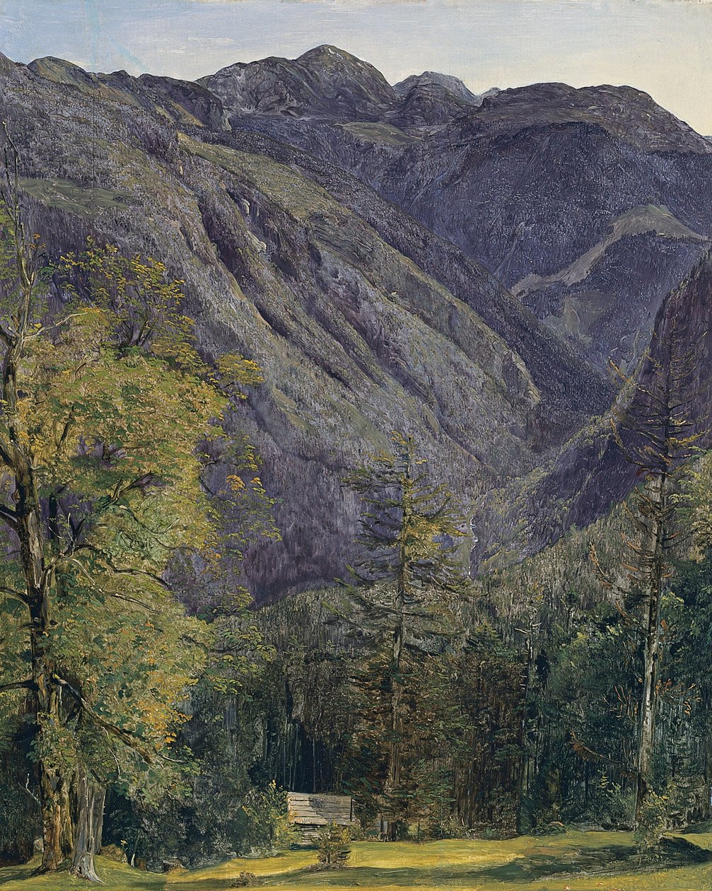 Le Schönberg vu de Hoisenrad, 1833 - Ferdinand Georg Waldmuller