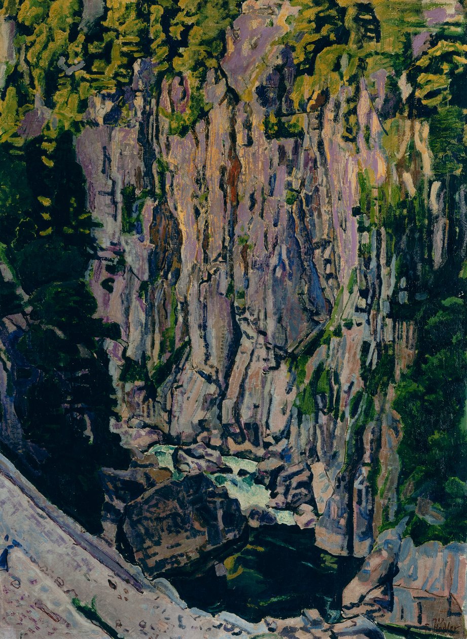 Aareschlucht - Ferdinand Hodler