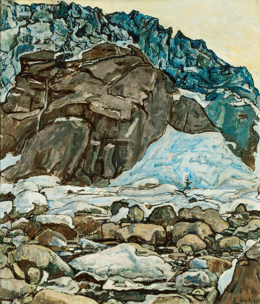 Glacier de Grindelwald - Ferdinand Hodler