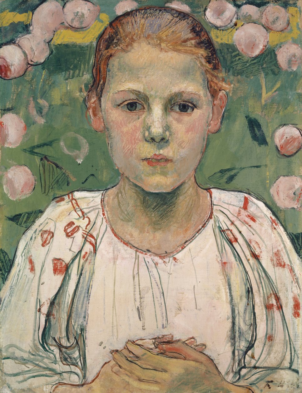 Portrait de Käthe von Bach - Ferdinand Hodler