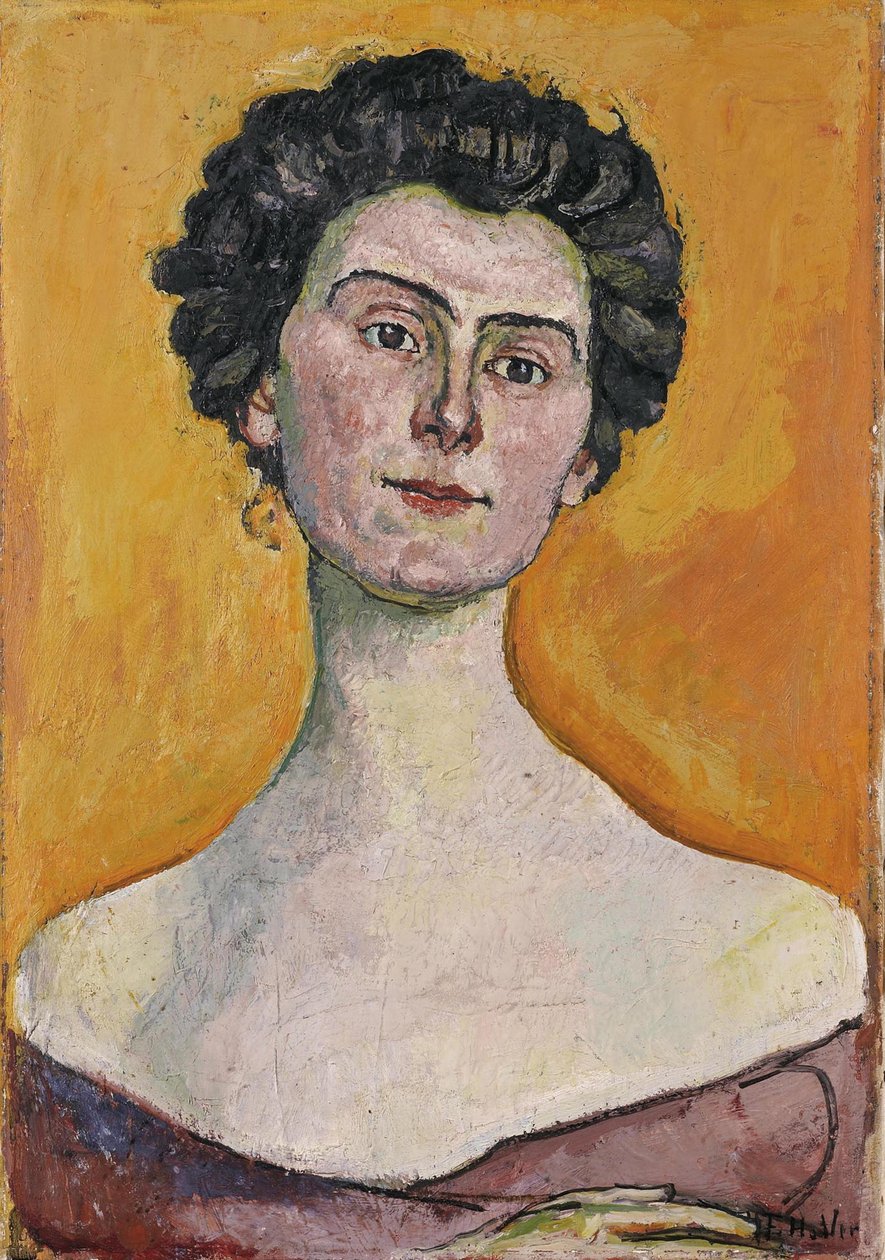 Portrait de Clara Pasche-Battié, 1914 - Ferdinand Hodler