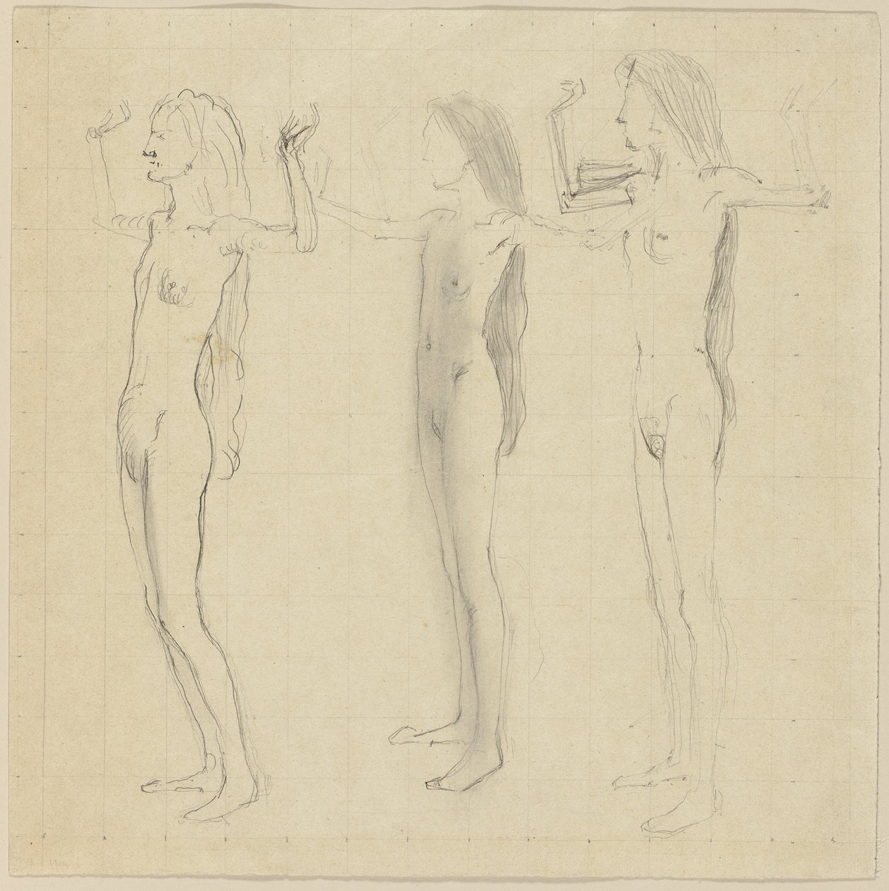 Étude pour le Jour (Vérité) - Ferdinand Hodler