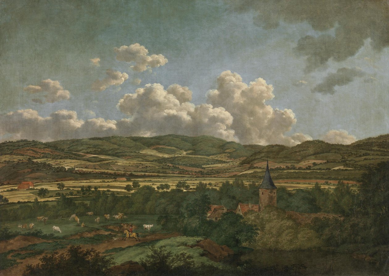 Vue vers Goldbach et Hösbach (Cycle d