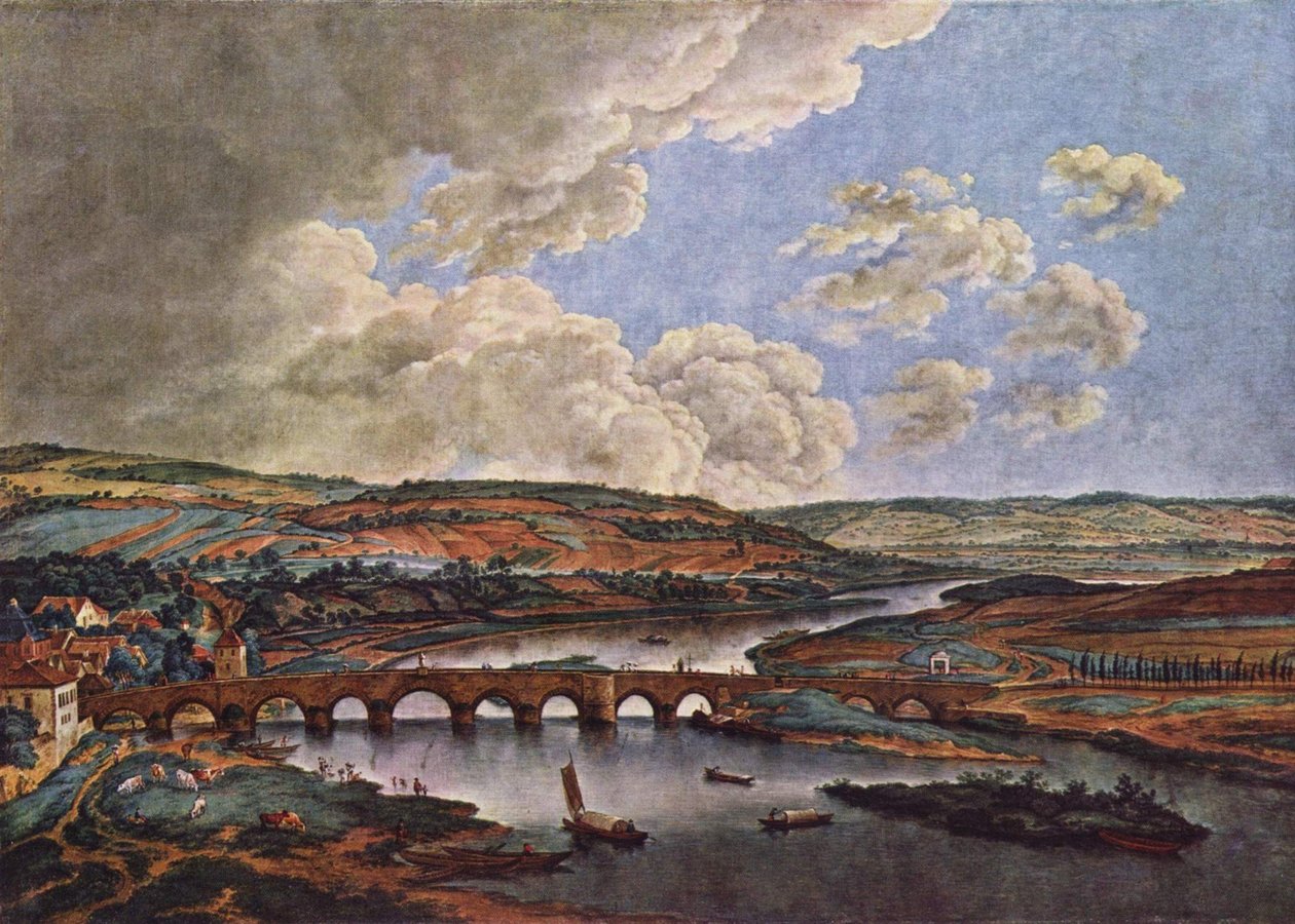 Le pont principal près d