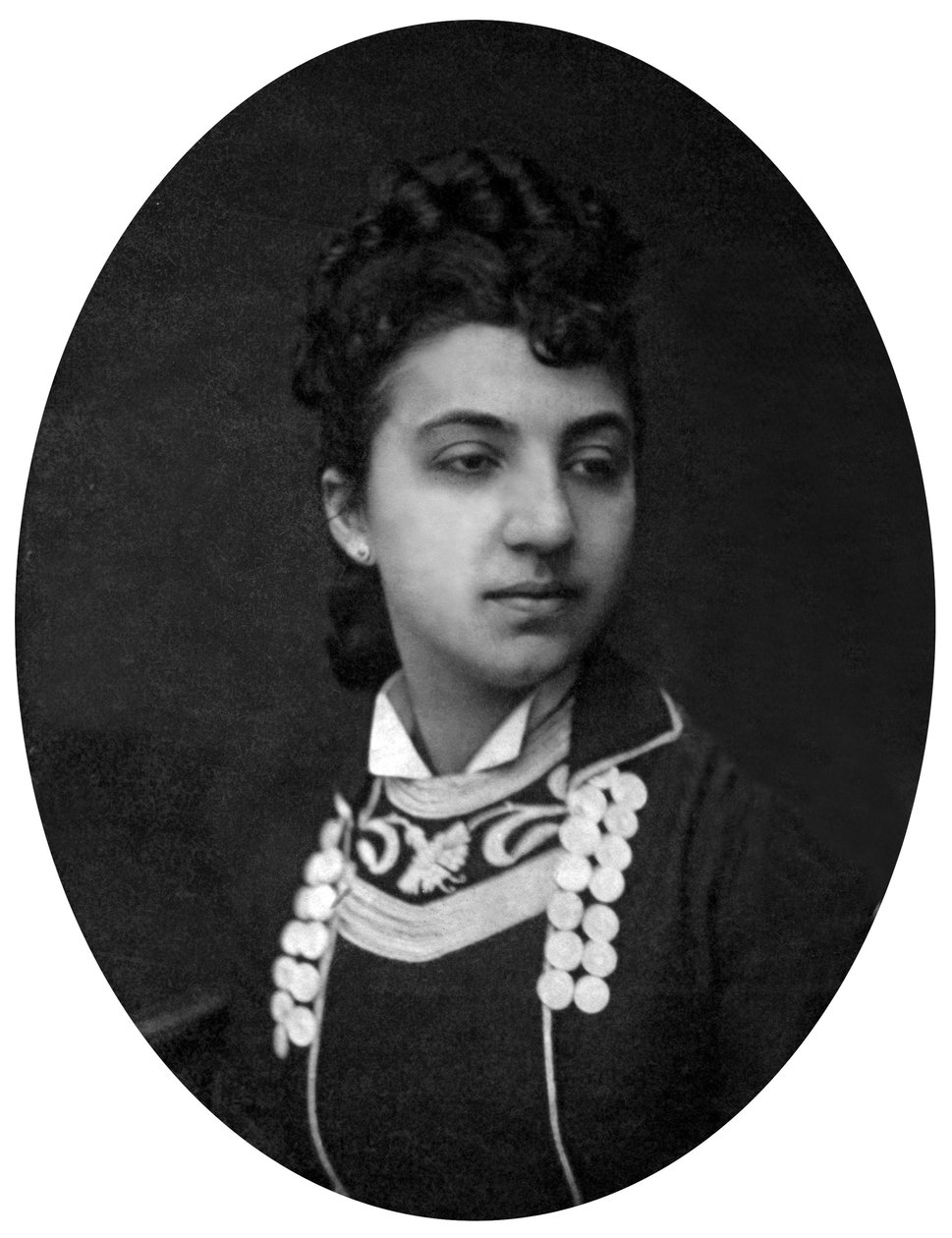 Erminia Borghi Mamo (1855-1941) soprano italienne, photo par Mulnier - Ferdinand Mulnier