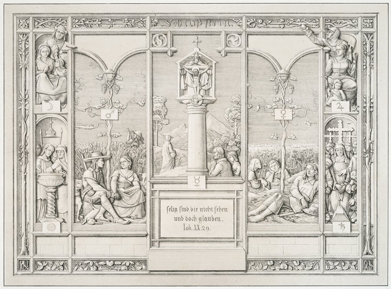 Pierre de faîte - Ferdinand Olivier