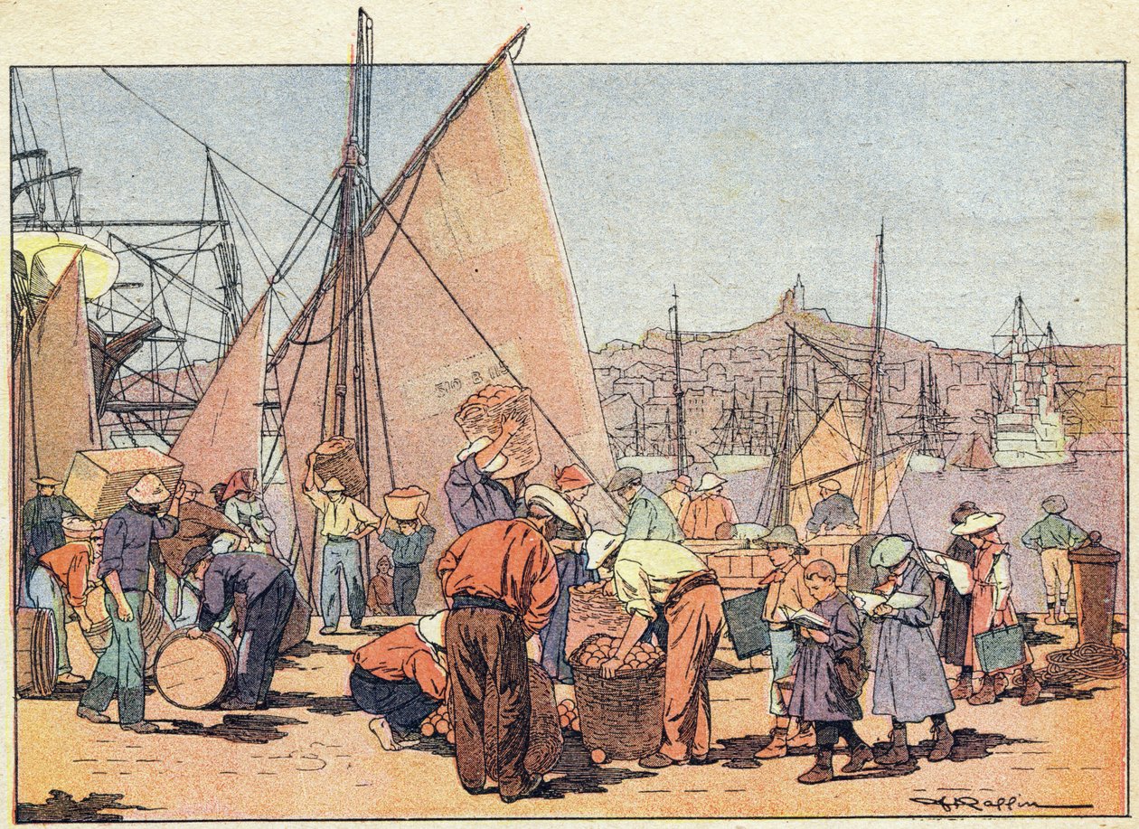 Le port, dans Imagier de l